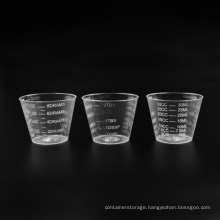 Plastic PS Transparent Measuring Cup